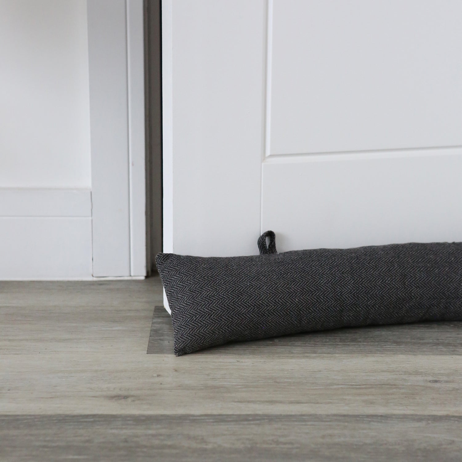 Fabric Door Snake - Grey
