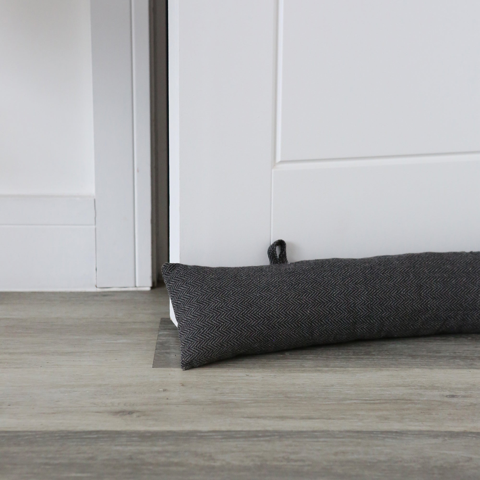 Fabric Door Snake - Grey