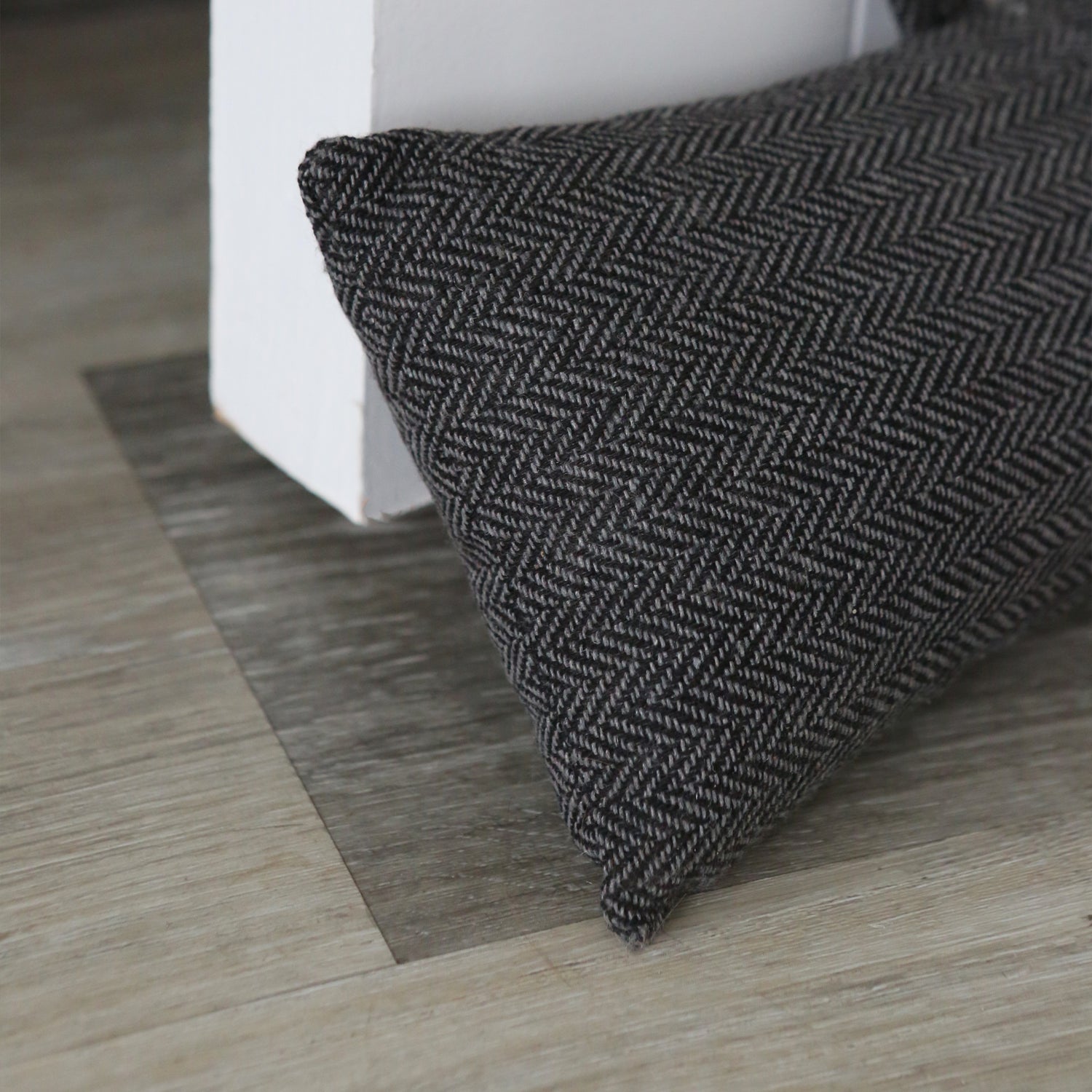 Fabric Door Snake - Grey