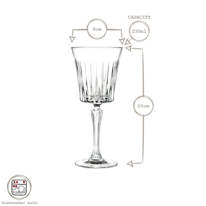 230ml Timeless Wine Glass - Clear