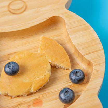 Penguin Bamboo Baby Suction Plate