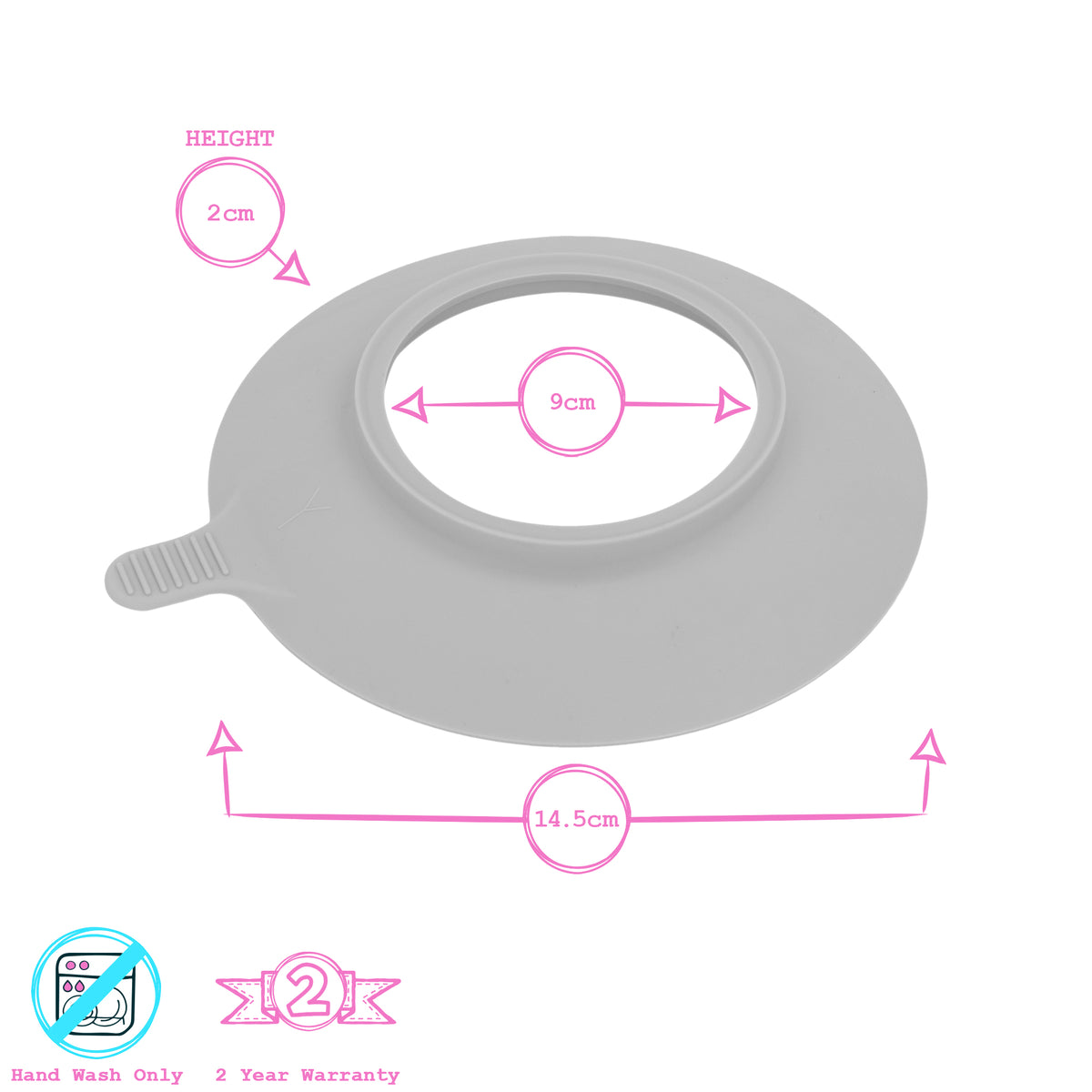Bamboo Baby Weaning Bowl Suction Cup - Olive Green