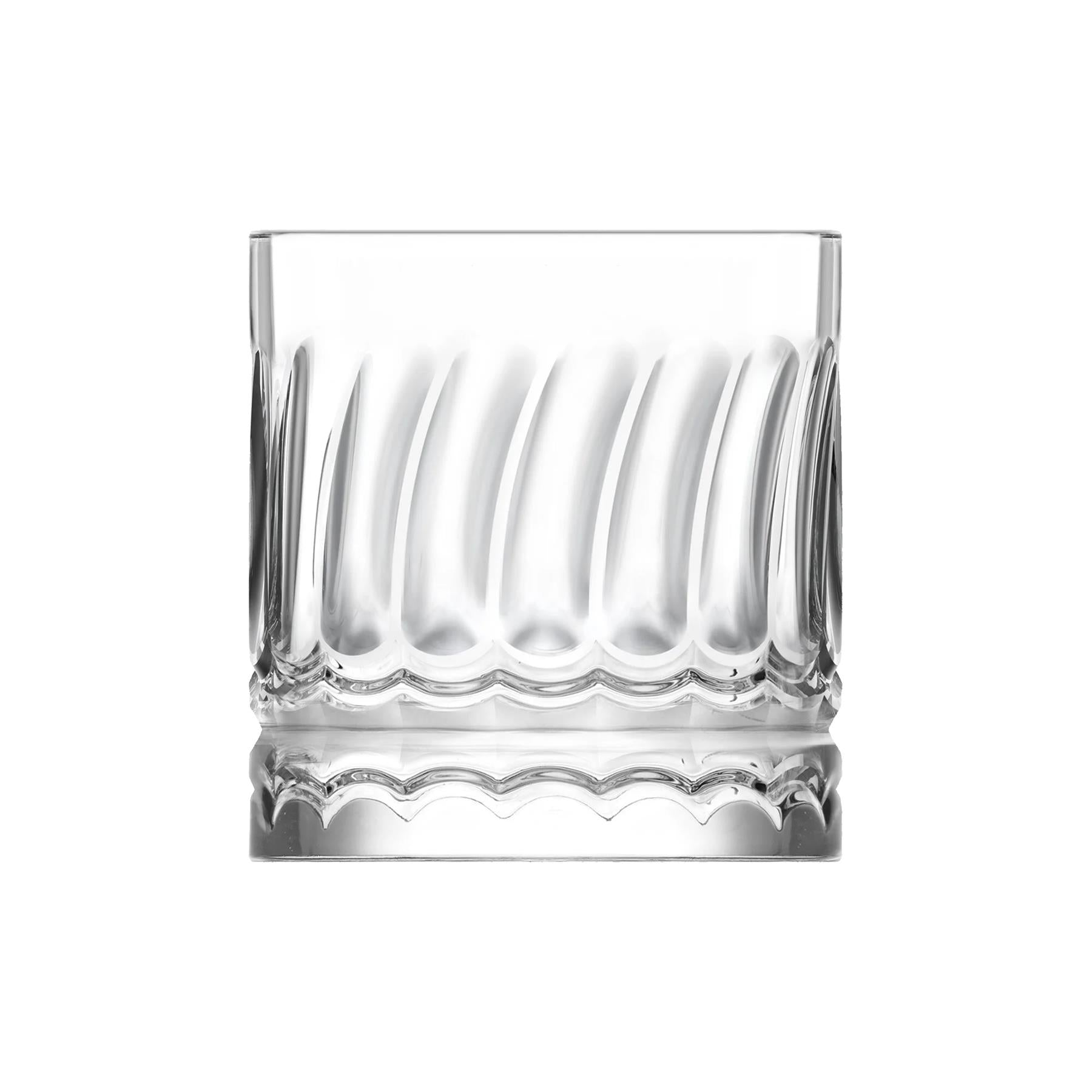330ml Wave Whisky Glass