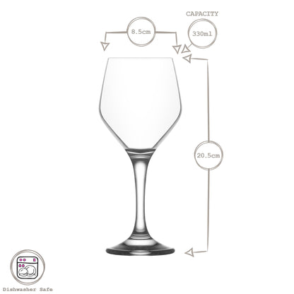 330ml Ella Red Wine Glass