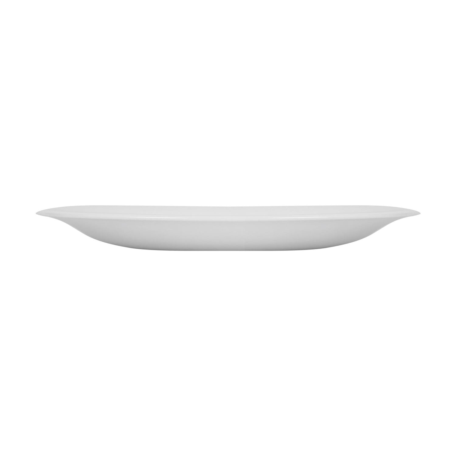 Square Opalware Dessert Plate - 20cm - White