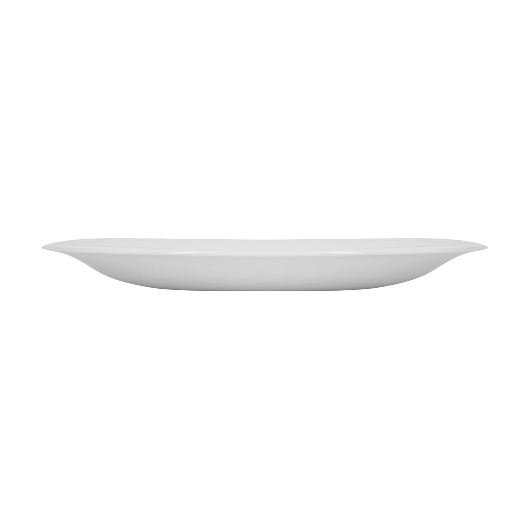 Square Opalware Dessert Plate - 20cm - White