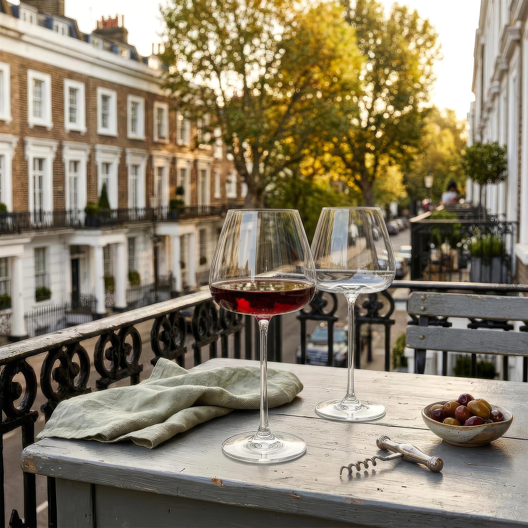 650ml Dulwich Crystal Red Wine Glass