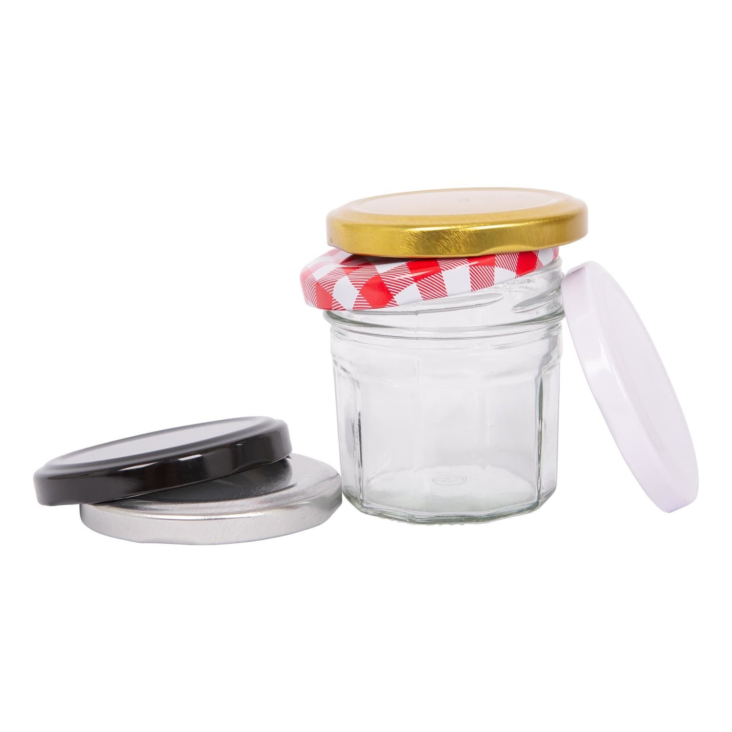 90ml Glass Jam Jar with Lid