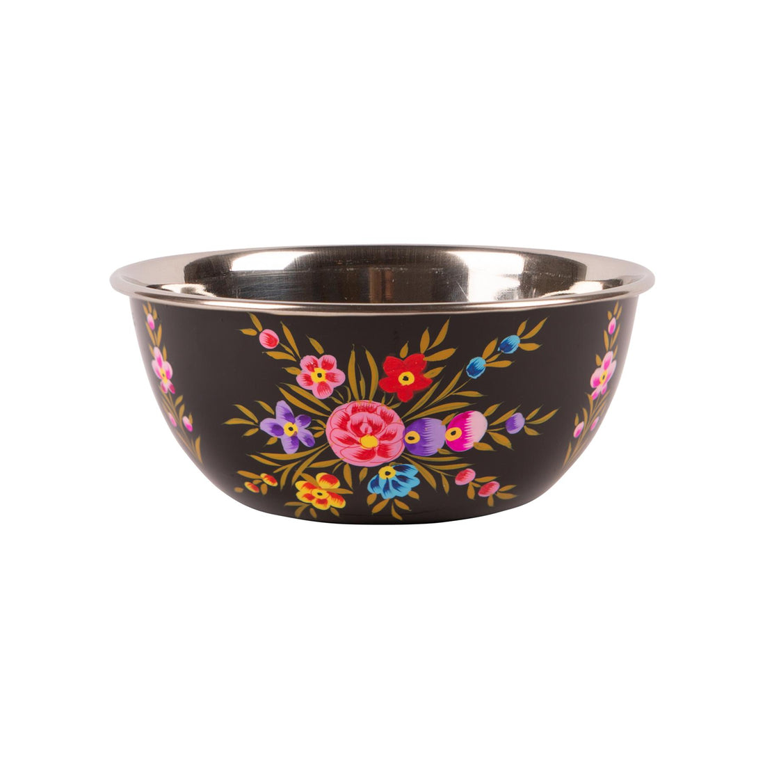 Pansy Hand-Painted Picnic Pasta Bowl - 18.5cm