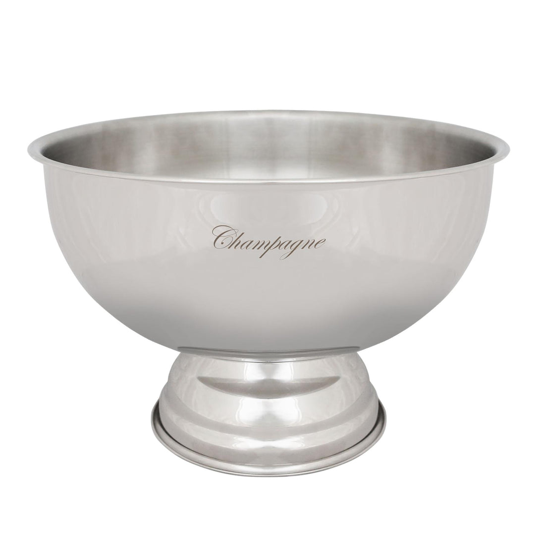 Stainless Steel Champagne Ice Bucket - 35cm - Engraved