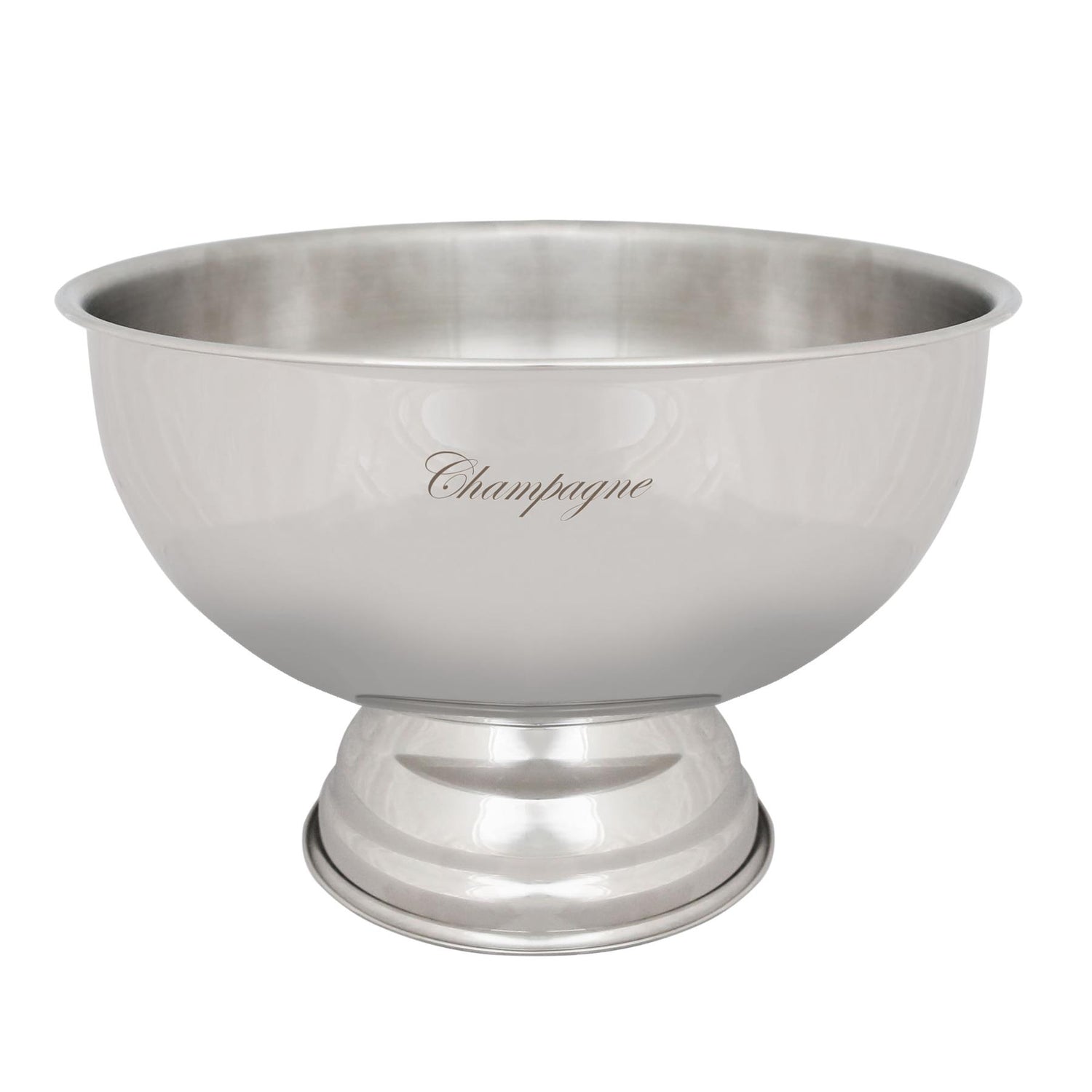 Stainless Steel Champagne Ice Bucket - 35cm - Engraved