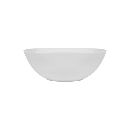 Round Opalware Snack Bowl - 16cm - White