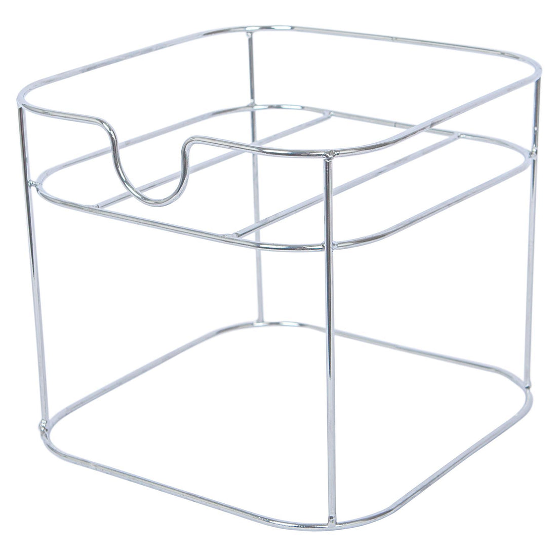 Metal Wire Drinks Dispenser Stand - Silver