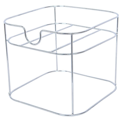Metal Wire Drinks Dispenser Stand - Silver