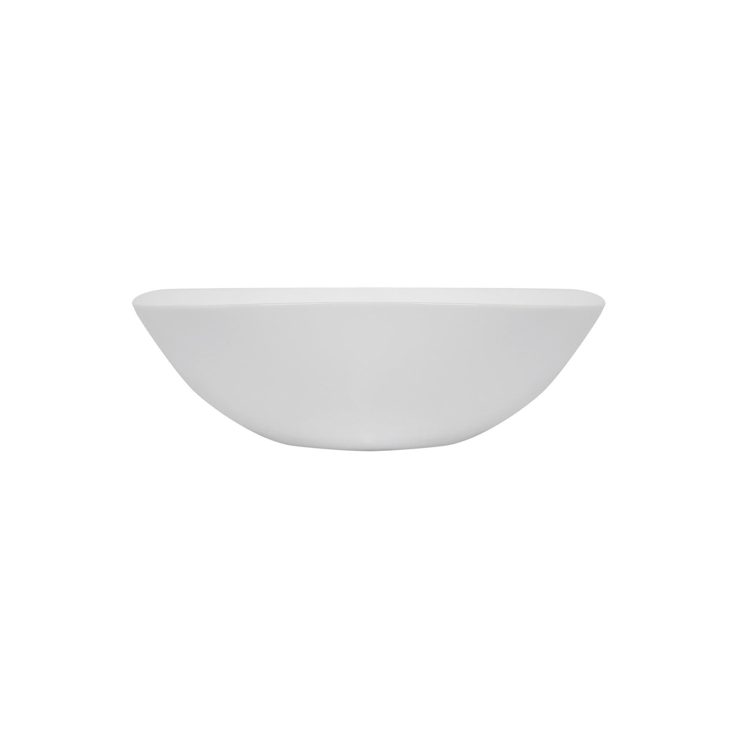 Square Opalware Snack Bowl - 13.5cm - White