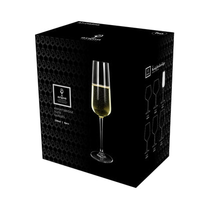 230ml Knightsbridge Crystal Champagne Flute