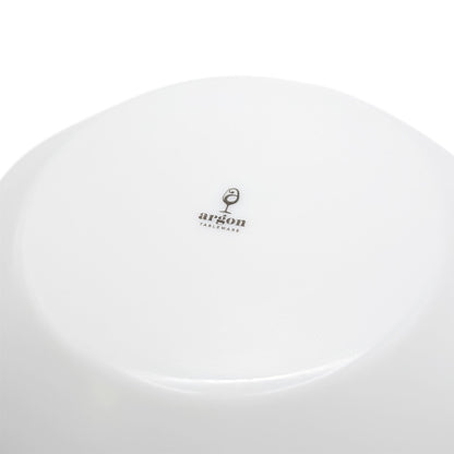 Round Opalware Buffet Dinner Plate - 22.5cm - White