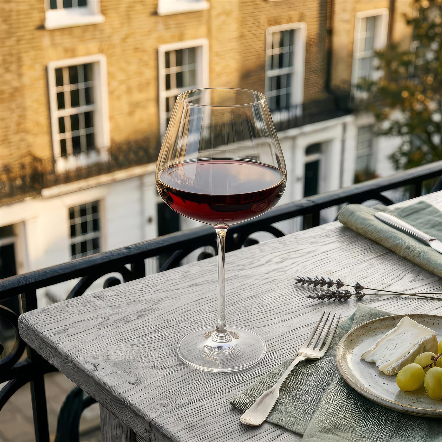 650ml Dulwich Crystal Red Wine Glass