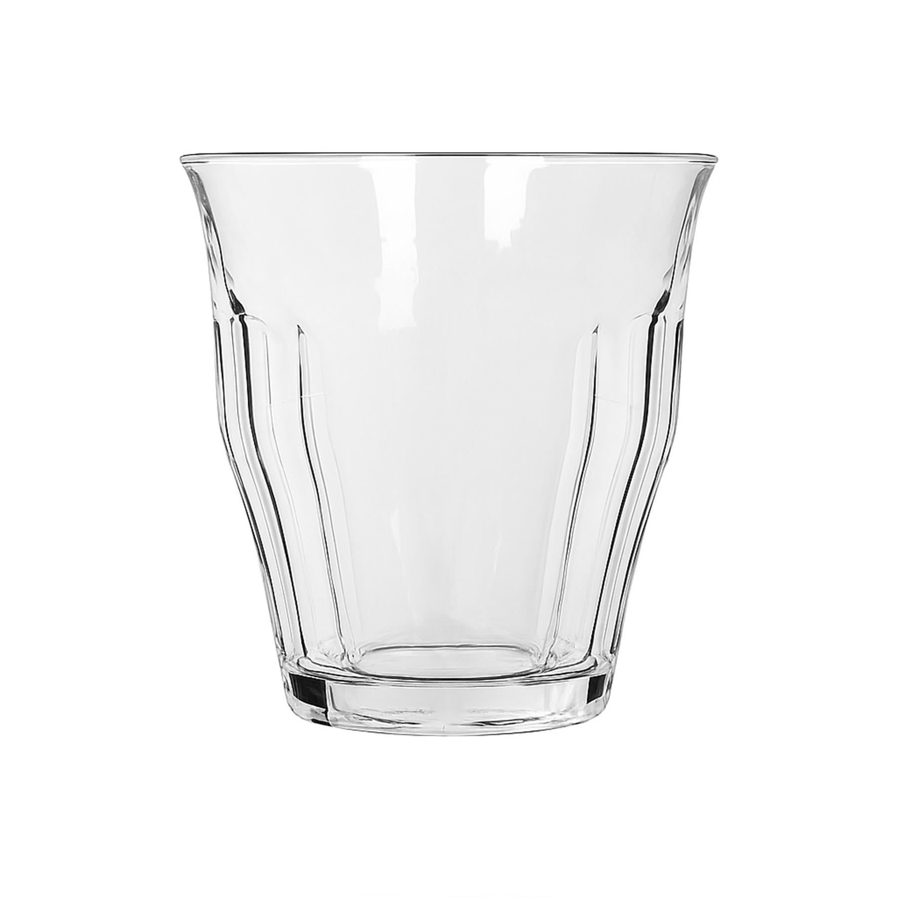 210ml Fluted Glass Tumbler