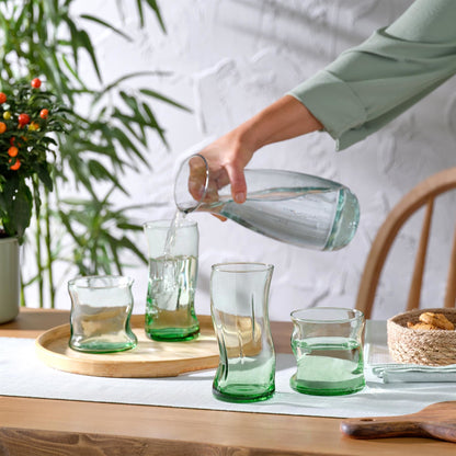 400ml Aware Amorf Recycled Highball Glass - Green