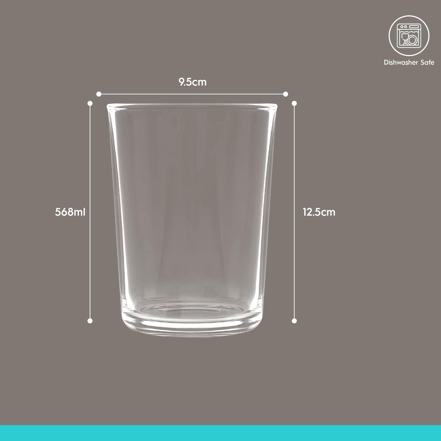 568ml (20oz) Islington Pint Beer Glass