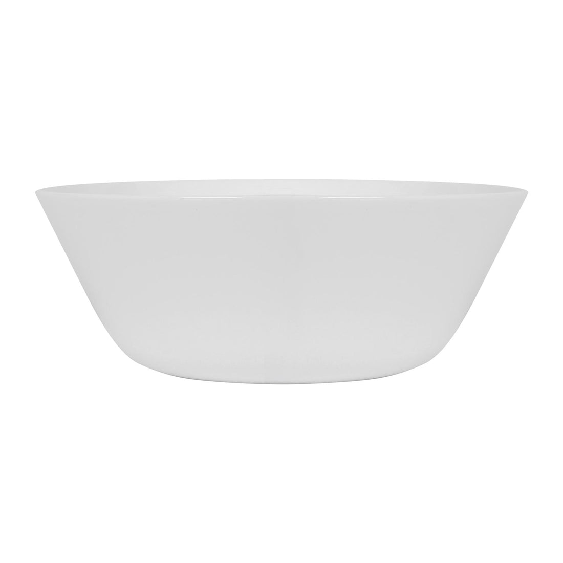 Square Opalware Pasta Bowl - 21cm - White