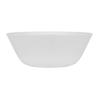 Square Opalware Pasta Bowl - 21cm - White