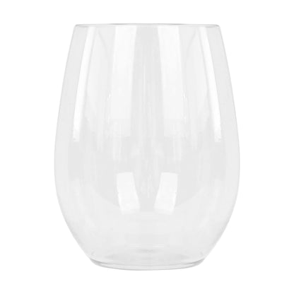 300ml Reusable Plastic Stemless Wine Glass - By Argon Tableware