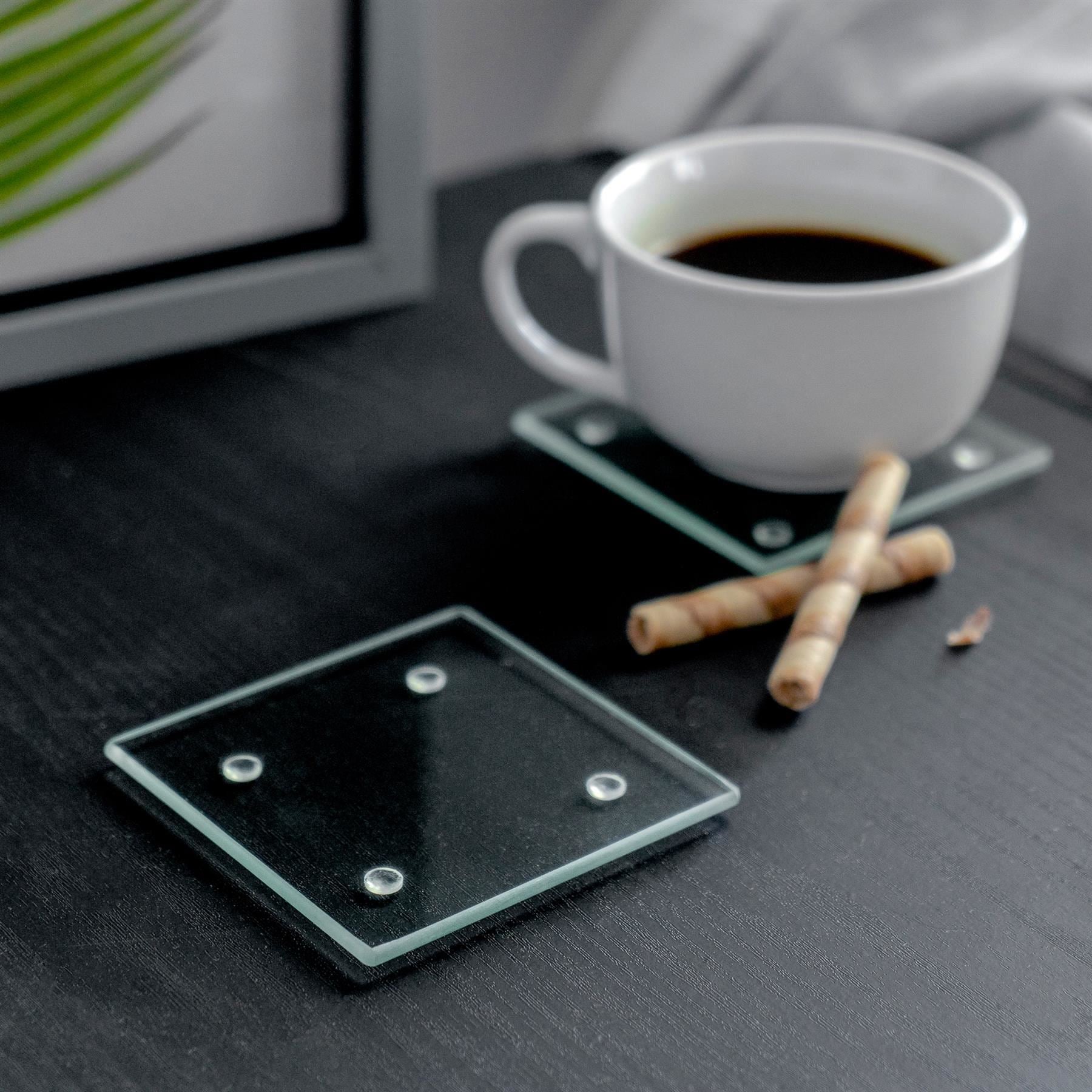 Round Glass Coaster - Clear