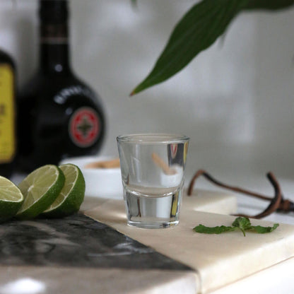 25ml Wide Shot Glasses - Pack of Six