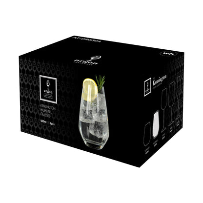 620ml Kensington Optic Crystal Highball Glass