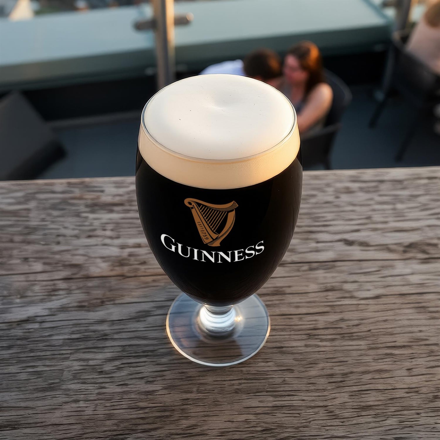 Guinness Stemmed Pint Glass