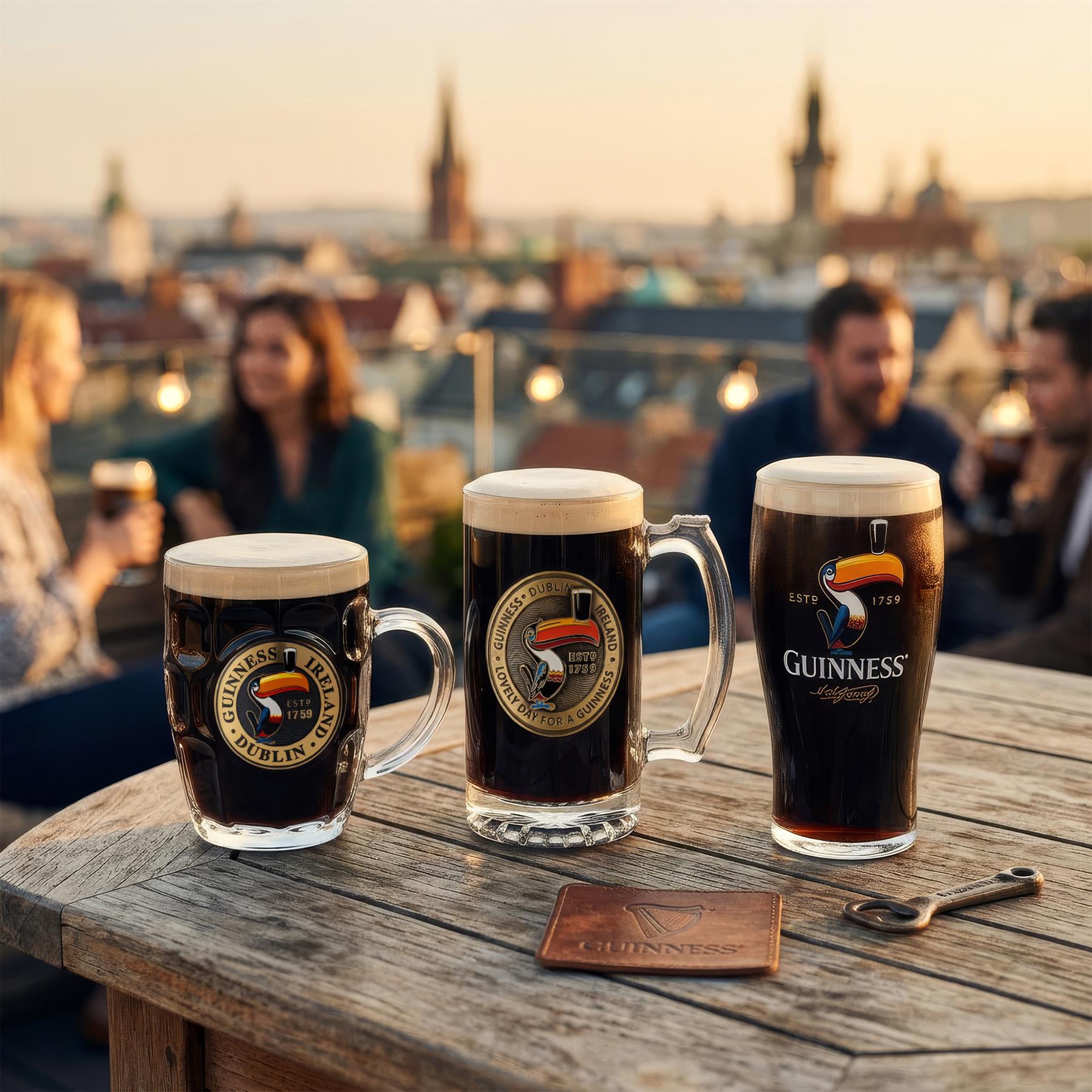 Guinness 2 Piece Toucan Pint Glass Set