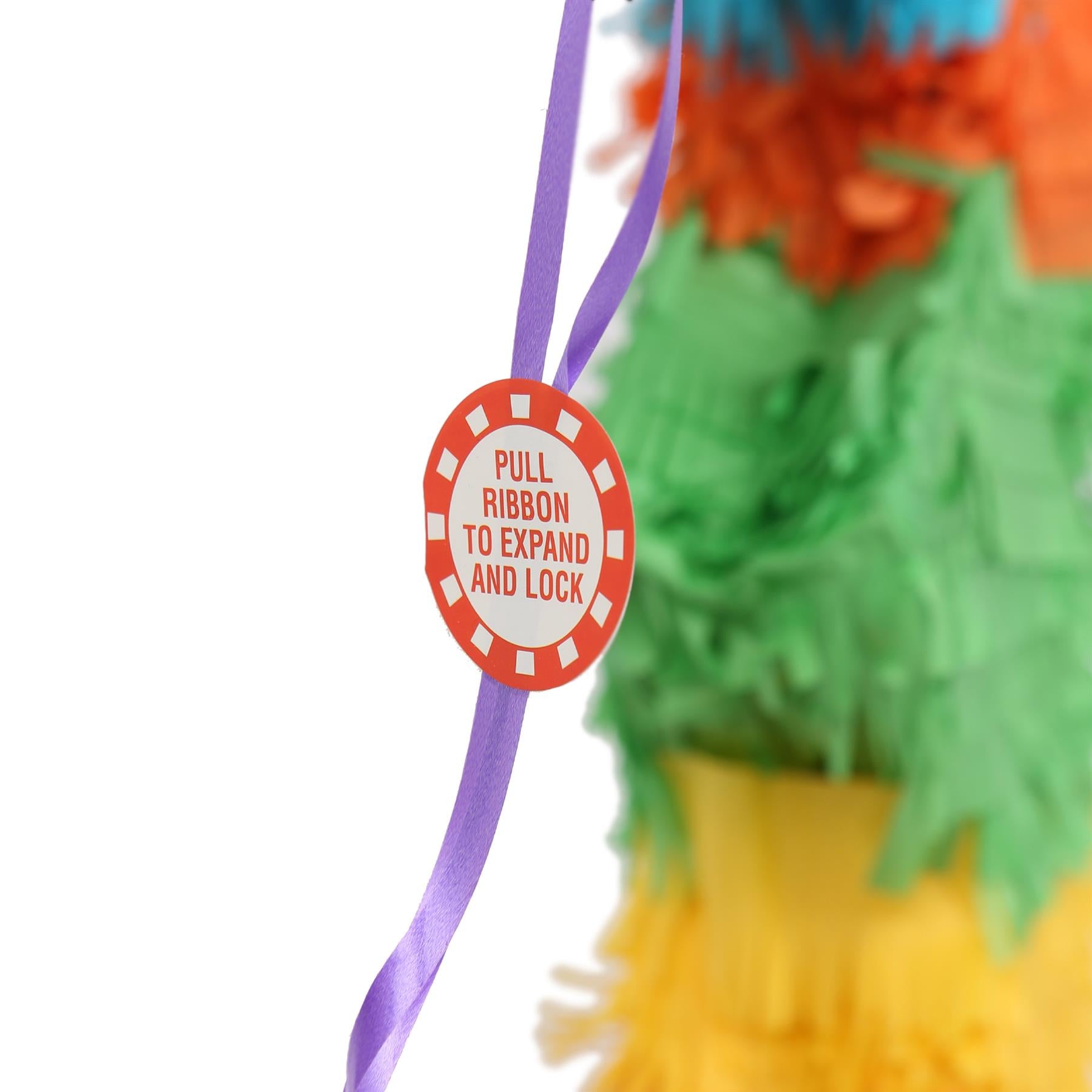 Number 3 Pop-Out Pinata with Blindfold - 35cm x 7.5cm x 50cm