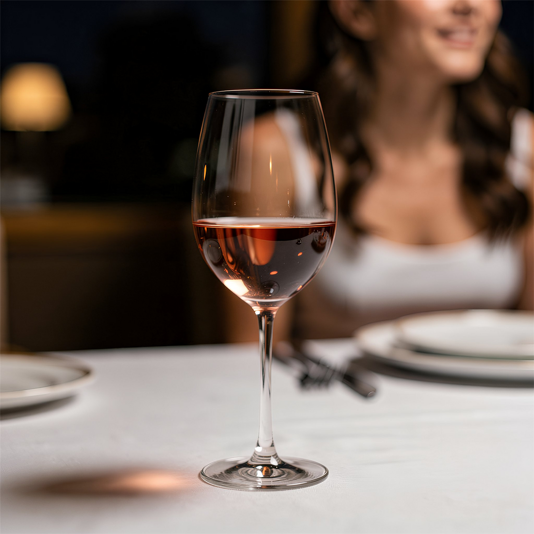 540ml Mayfair Crystal Rosé Wine Glass