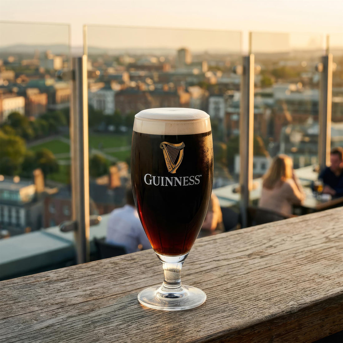 Guinness Stemmed Pint Glass