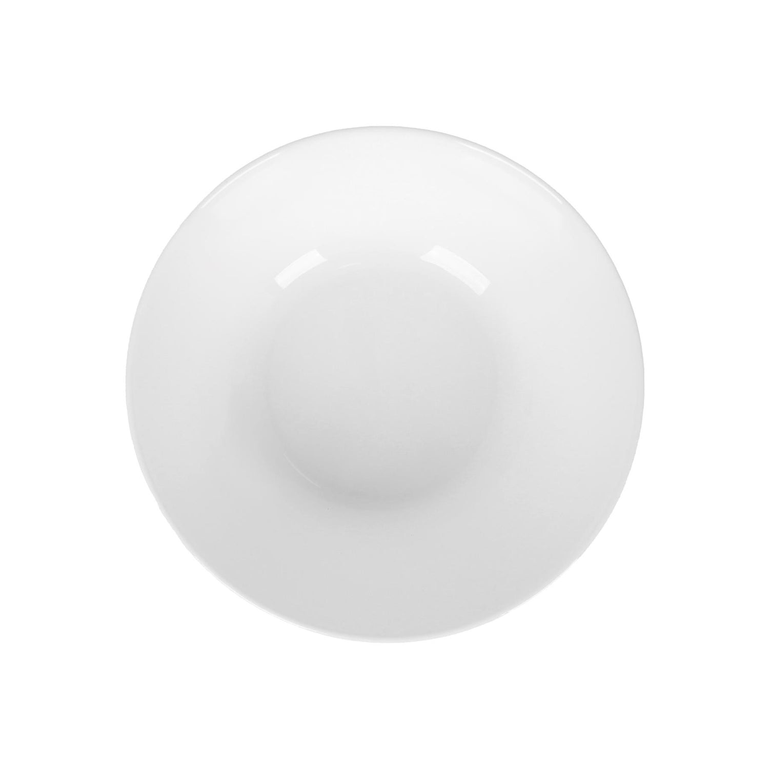 Round Opalware Snack Bowl - 16cm - White