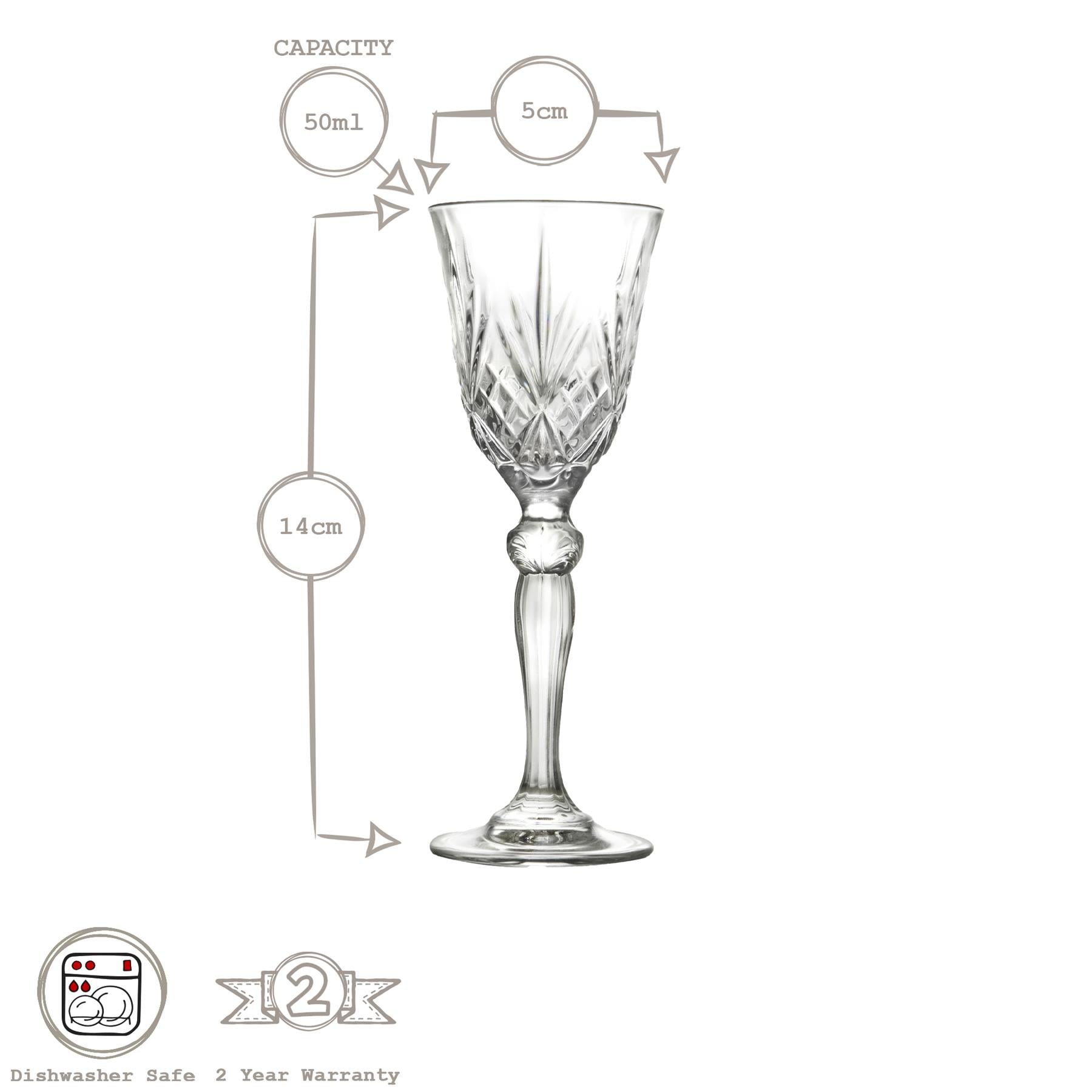 50ml Melodia Liqueur Glass