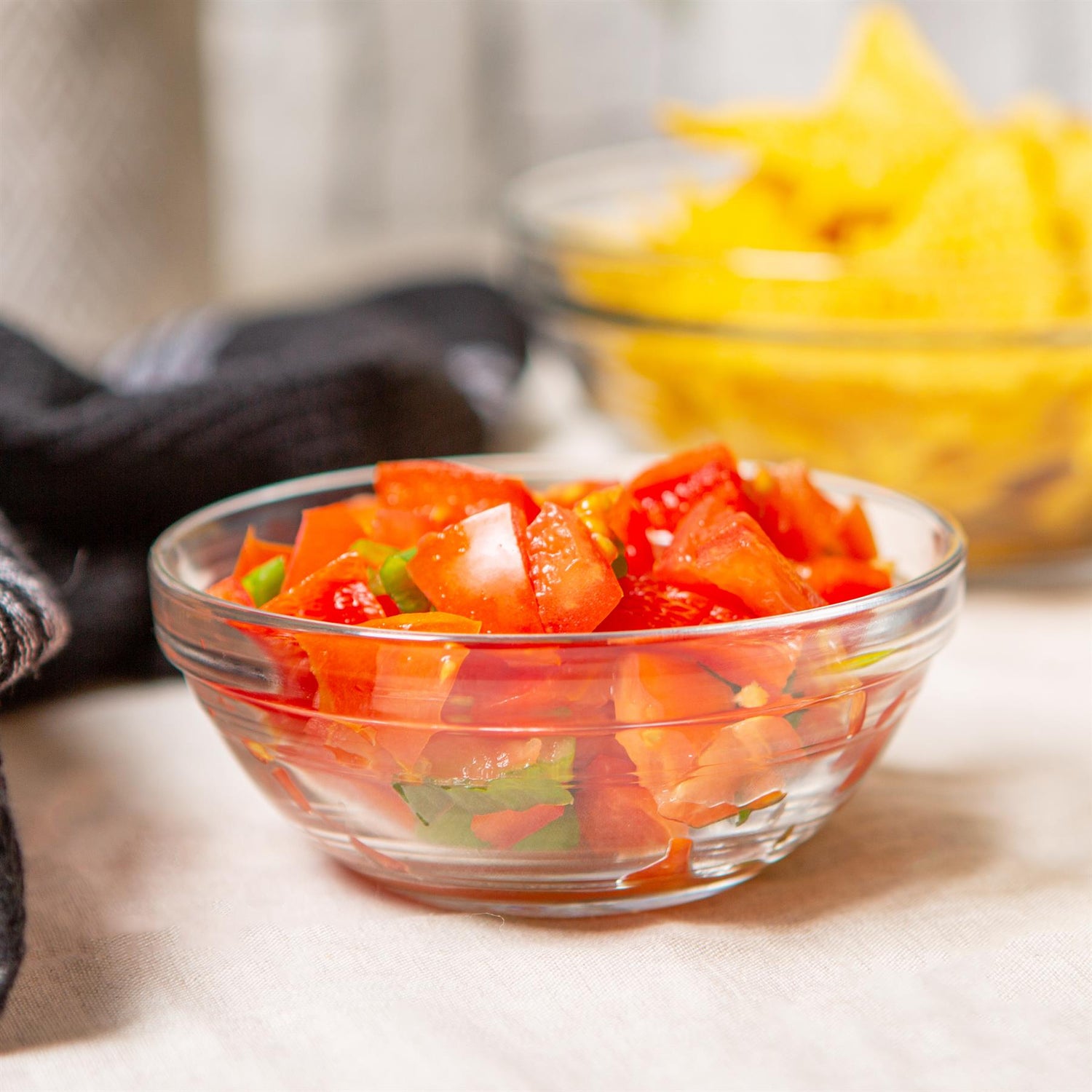 Lys Glass Snack Bowl - 12cm
