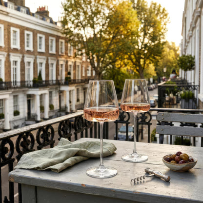 600ml Dulwich Crystal Rosé Wine Glass