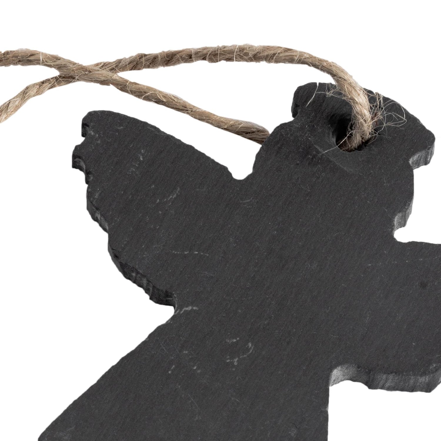 Slate Christmas Tree Decoration - Angel