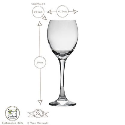 245ml Venue White Wine Glass