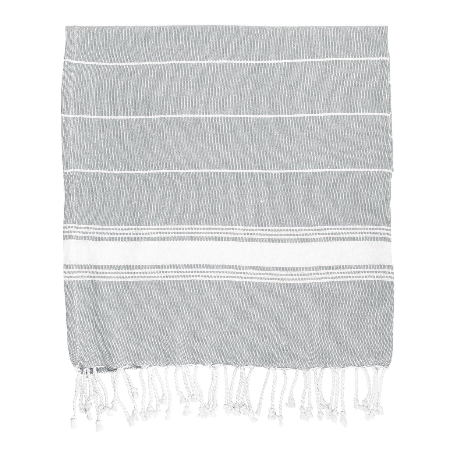 Turkish Beach Towel - Grey