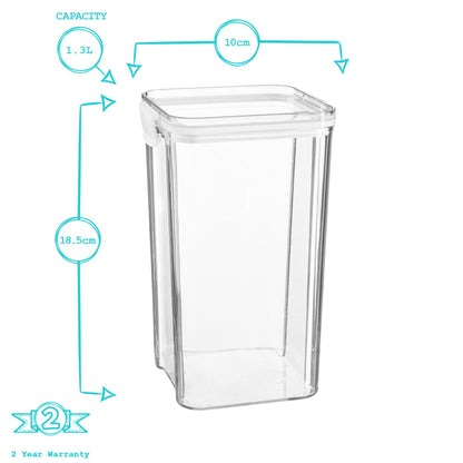 Food Storage Container - 1.3 Litre - White