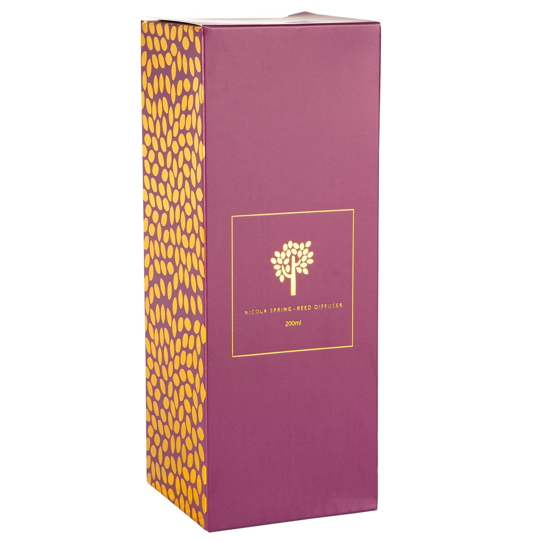 200ml Patchouli &amp; Rosewood Glass Reed Diffuser