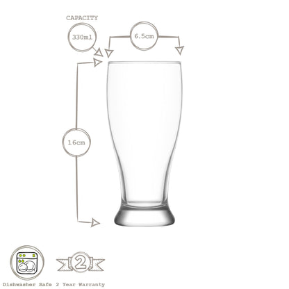 Brotto Beer Glass 330ml