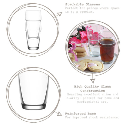 Galata Stacking Highball Glass - 340ml