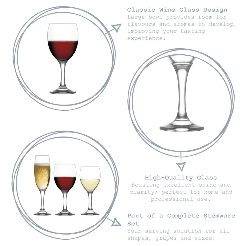 LAV Empire Red Wine Glass - 340ml