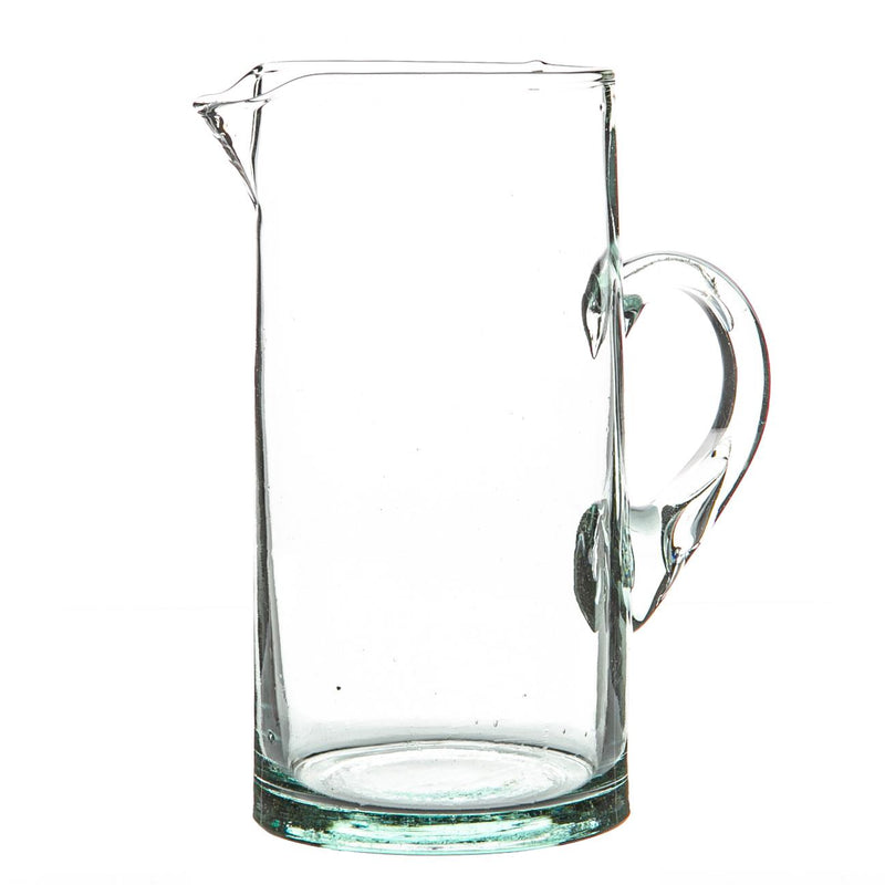 Nicola Spring Jebel Recycled Glass Jug - 1L - Clear