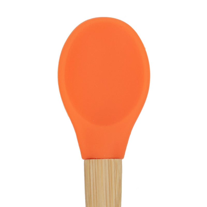 Tiny Dining Bamboo Kids Spoon - Orange
